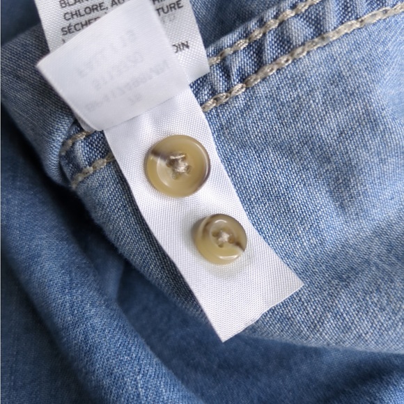 👯♀️Host Pick⚡️BP. x Alex Costa Denim Style Button Down Shirt - Picture 6 of 6